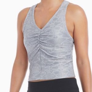 Médium Jockey Essentials Gray Super Soft Crop Bra